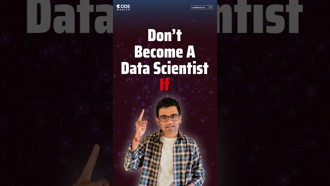 Thinking of Becoming a Data Scientist? Watch This First! 🚫