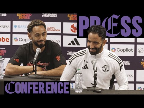 Ruben Amorim & Matheus Cunha Pre-West Ham United | Press Conference 🎙️