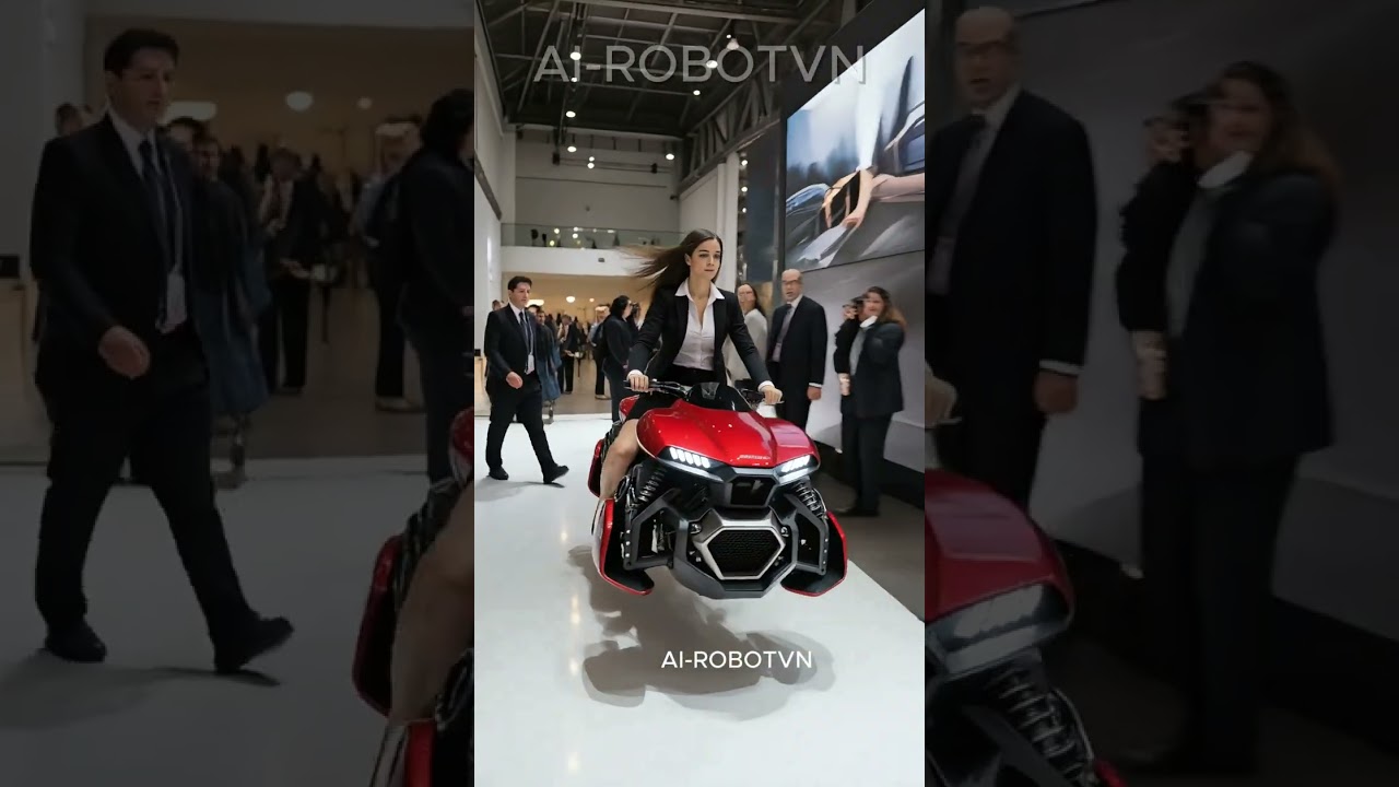 Next-Gen Flying Motorcycle Debuts at Tokyo Auto Show ✈️