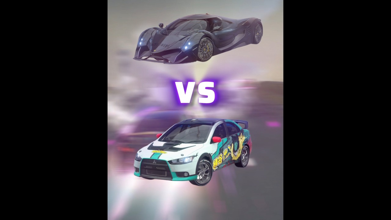 Devel Sixteen vs Mitsubishi Lancer in Asphalt Legends 🏁