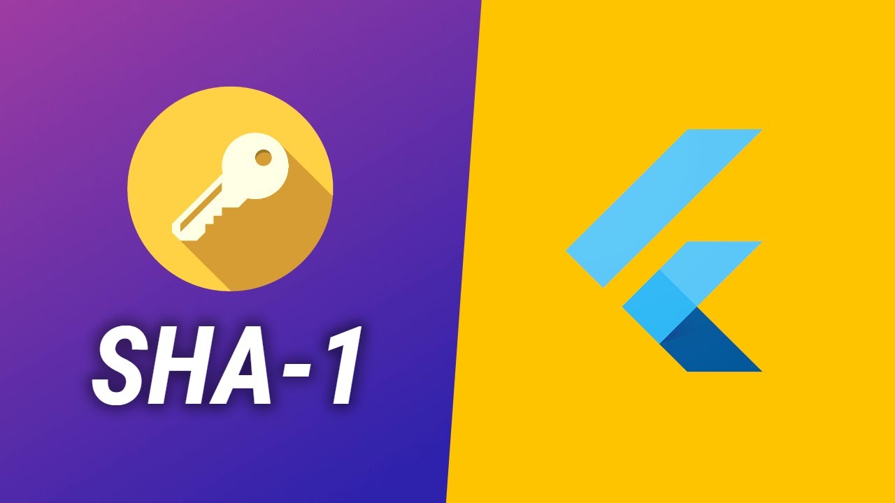 Flutter SHA 1 Key - Fast & Easy Way - Flutter SHA1