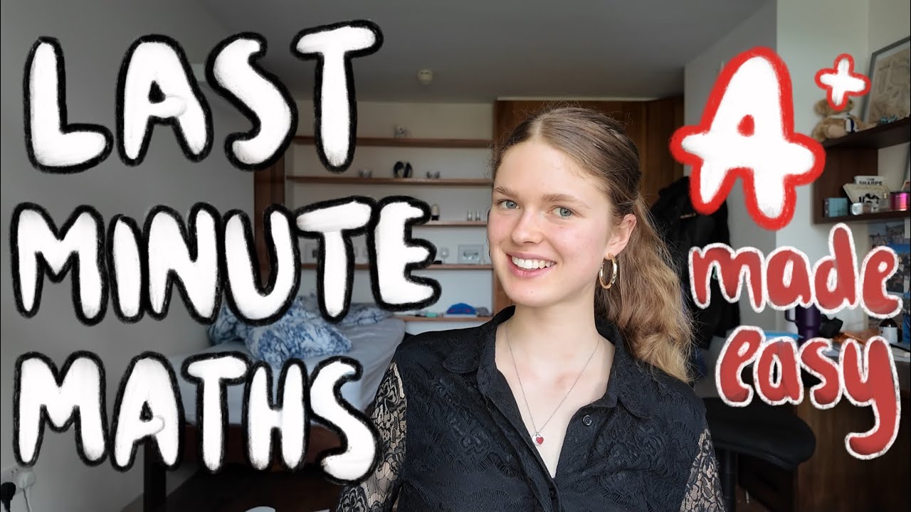 Top Last-Minute Tips to Ace A Level Maths Paper 1 π