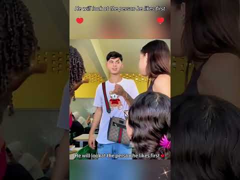 He will look at the person he likes first #foryou #funny #respect #usa#love