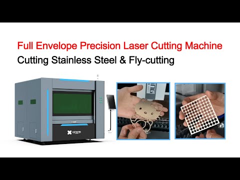 Full Envelope Precision Laser Cutting Machine Fly-cutting/1mm stainless steel