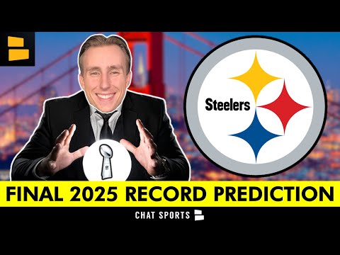 FINAL Pittsburgh Steelers 2025 Record Prediction | Steelers Talk By Chat Sports