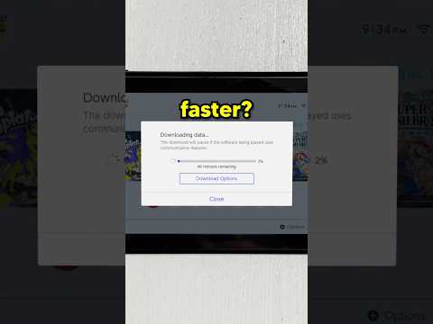Nintendo Switch Game Download Trick!