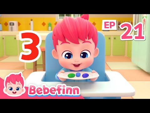 One, Two, Three! | EP21 | Bebefinn Number Song for Kids | Bebefinn - Nursery Rhymes & Kids Songs