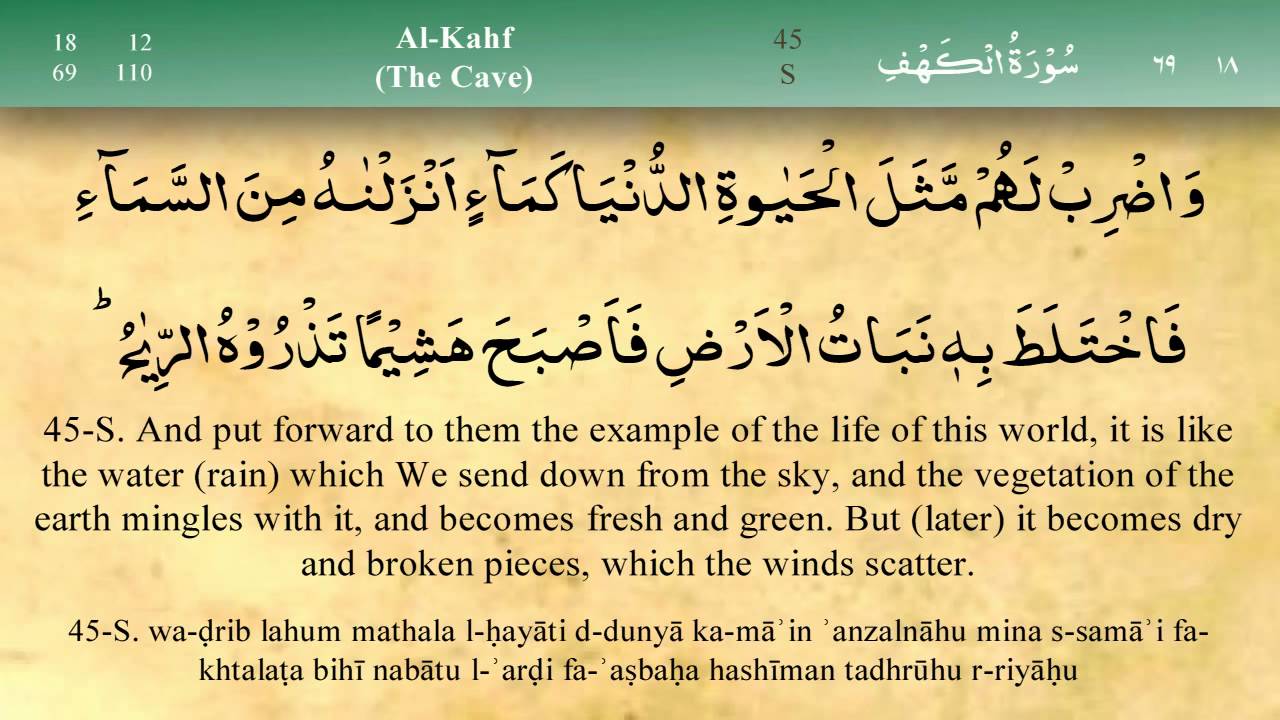 018 Surah Al Kahf by Mishary Al Afasy | Tajweed & Download