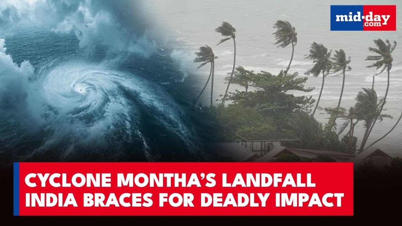 🚨 Cyclone Montha Hits Indian Coast: Andhra Pradesh on Highest Alert with Massive Evacuations