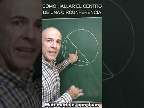 Guía sencilla para encontrar el centro de una circunferencia 🔍