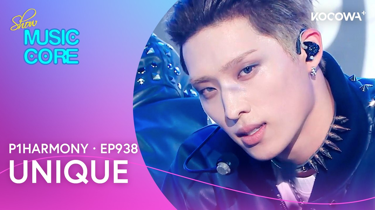 P1Harmony - UNIQUE | Music Core EP938 on KOCOWA+