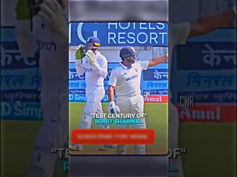 Normal Century Of Rohit Sharma? •💔🥺• #cricket #shortsvideo #shorts #viralshorts