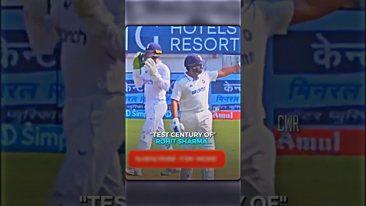 Rohit Sharma's Classic Century: A Cricket Masterpiece 🏏