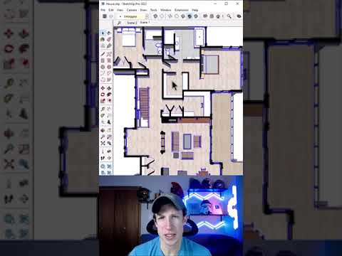 SketchUp Floor Plans & Elevations with Parallel Projection