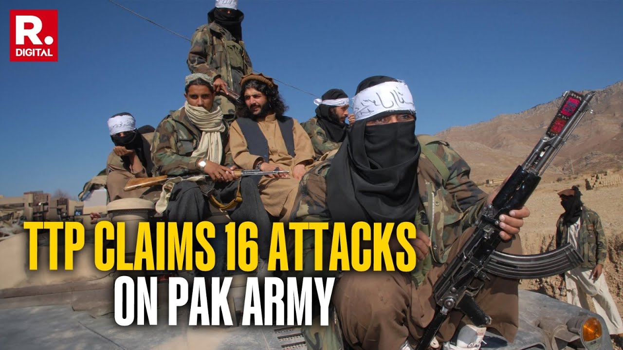 TTP Claims 16 Attacks on Pakistan Army in 24 Hours 🇵🇰