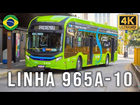 Linhas de Ônibus #53 - 965A-10 - Paulistar 3: Circuito Lazer - Paraíso/Pacaembu