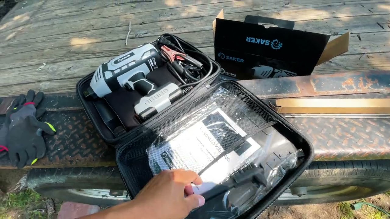 Unboxing & Testing Saker Handheld Welder π§