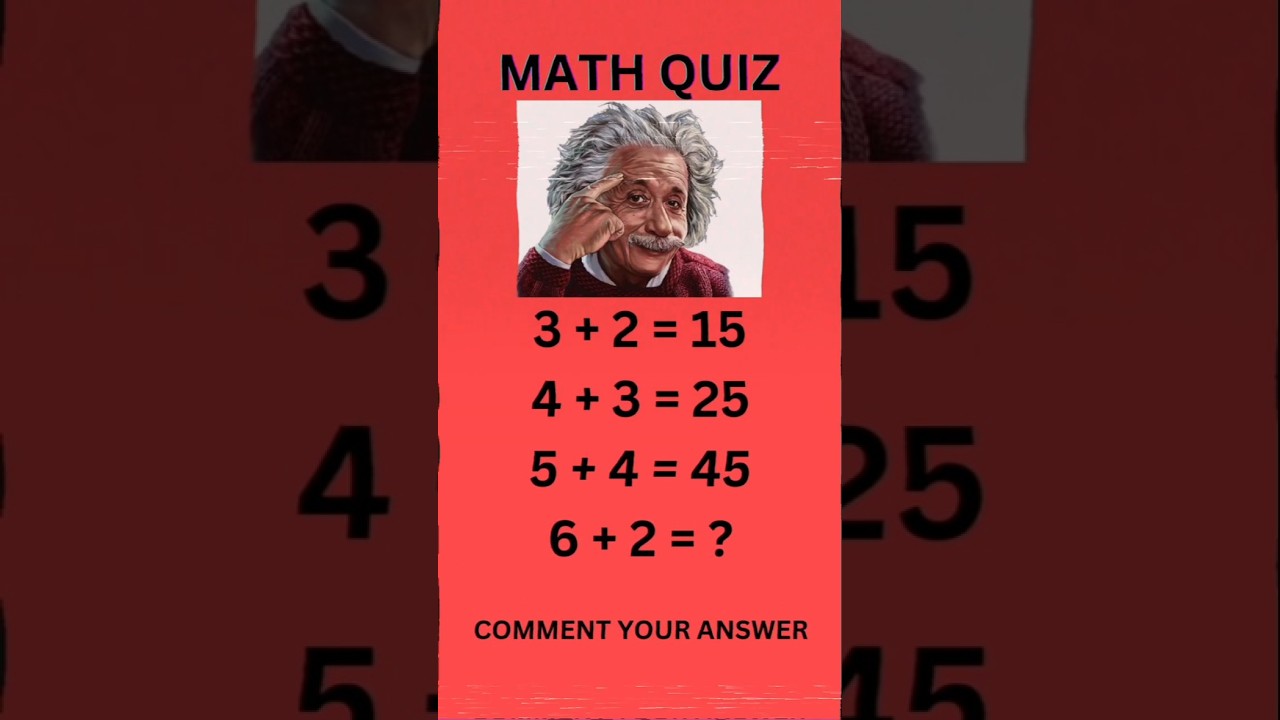 Challenge Your Math Skills: The Ultimate Math Quiz for Geniuses