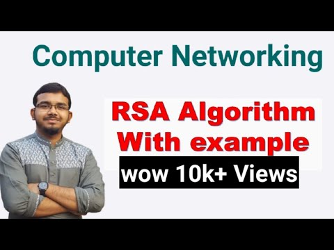 RSA Algorithm in bangla with example | RSA bangla | computer networking bangla | Zobayer Academy.