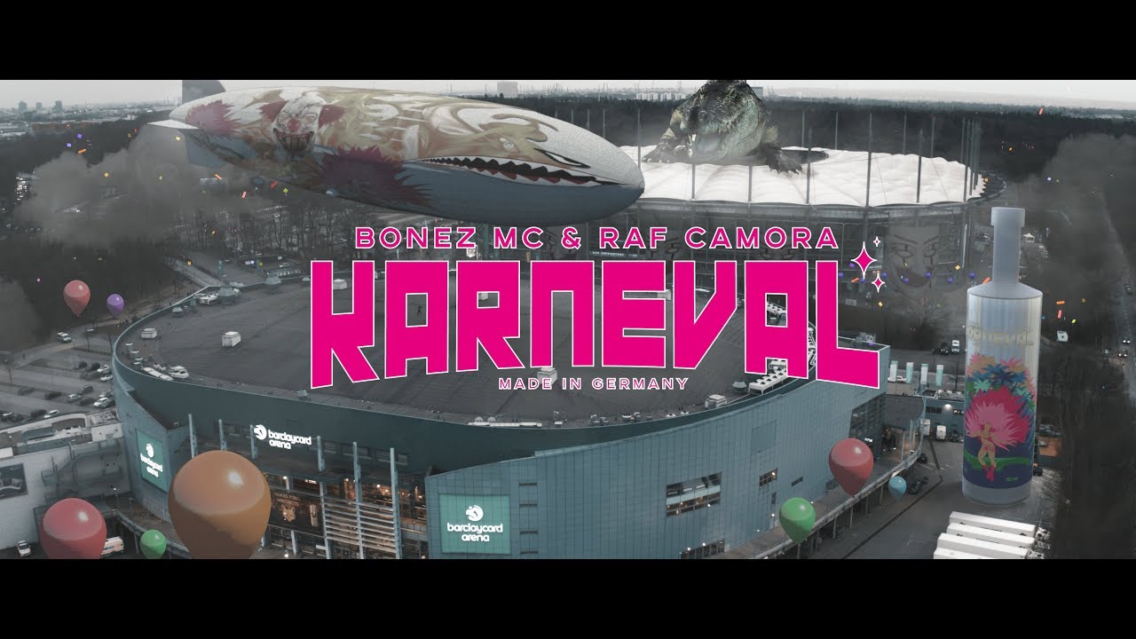 BONEZ MC & RAF CAMORA Drop New Hit 'Karneval' 🎶 – Available Now!