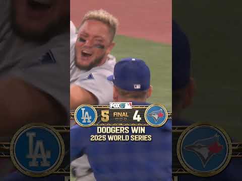 Dodgers win BACK-TO-BACK! #MLB #Dodgers #WorldSeries
