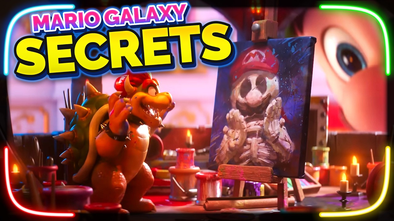 Super Mario Galaxy Movie Trailer Secrets Revealed 🎬