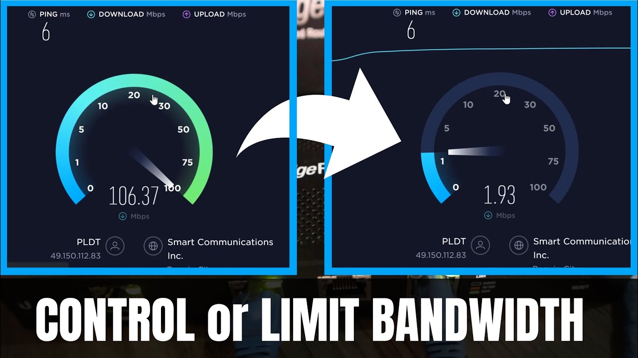 Control & Limit Internet Bandwidth per User 📶