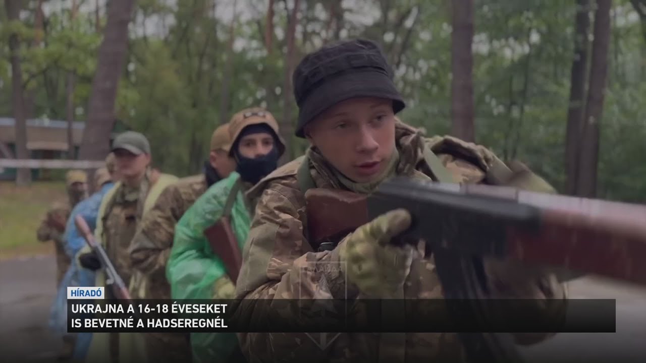 Ukrajna tervezi a 16-18 éves fiatalok katonai kiképzését 🇺🇦