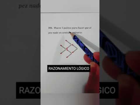 Razonamiento Lógico Matemático | Reto de ingenio | Cerillos