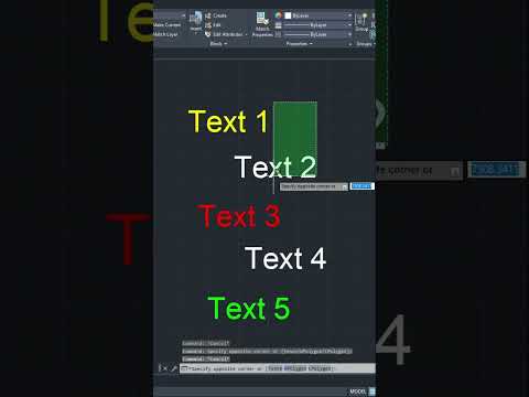 AutoCAD Tips - 10 Convert Text to MText #autocad #tips #shorts