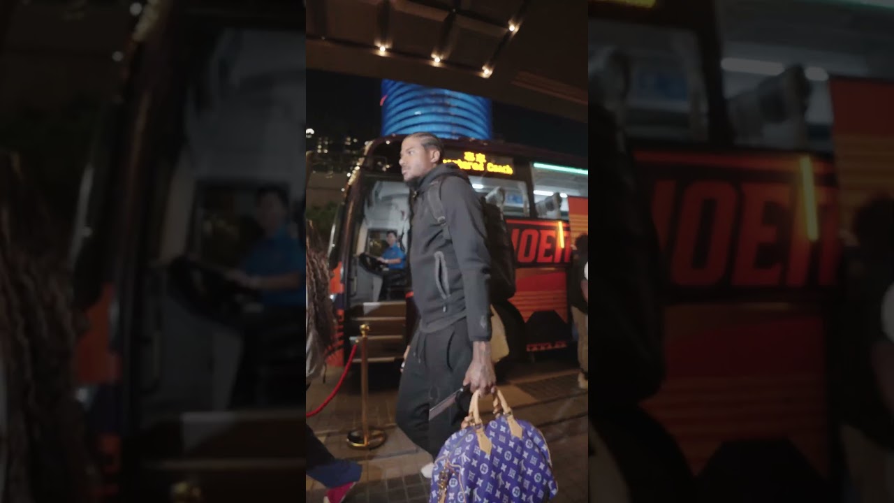 Phoenix Suns Make Exciting Arrival in Macao! π #shorts