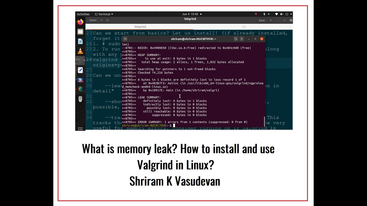 Master Memory Leak Detection with Valgrind: Step-by-Step Installation & Demo 🛠️