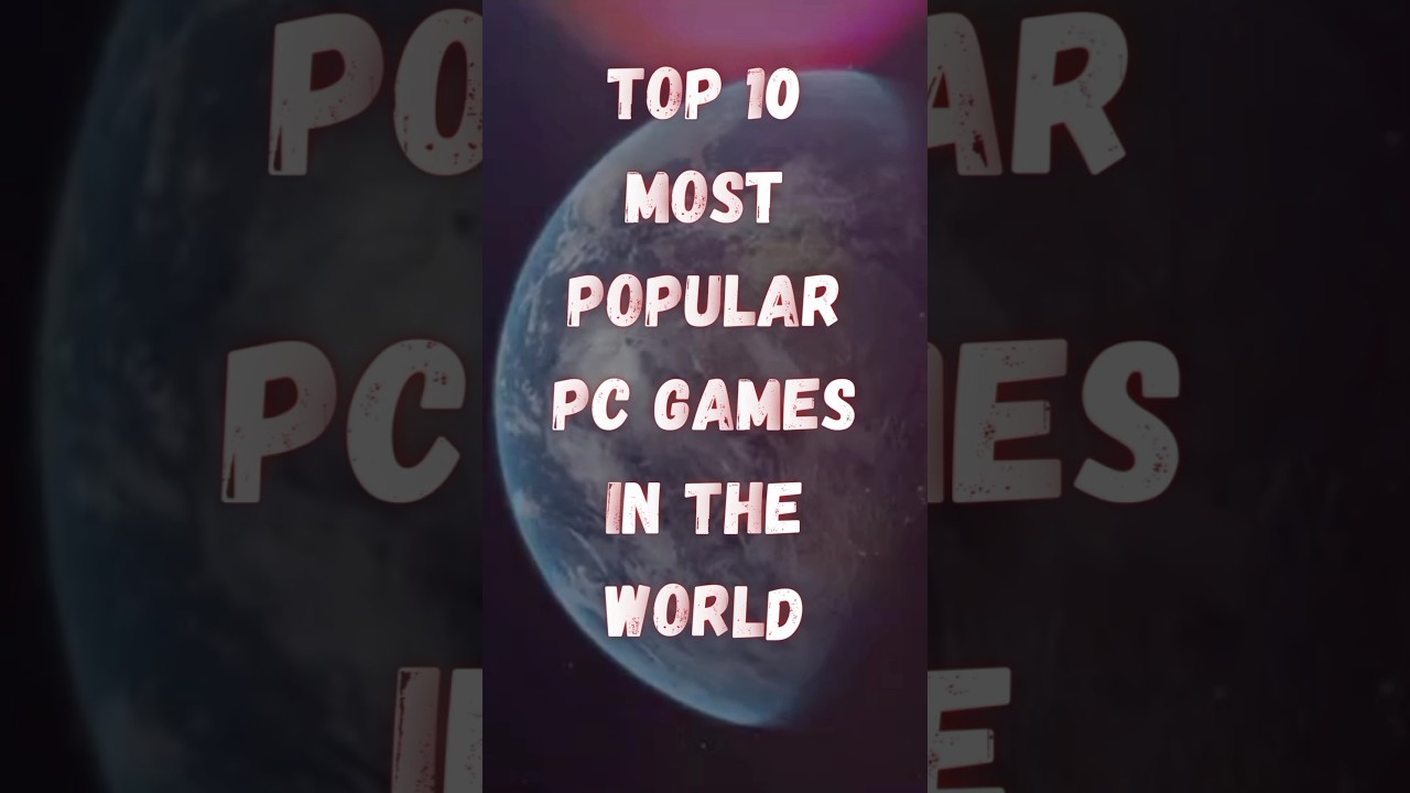 Top 10 Most Popular PC Games In The World | Best Computer Games |  #games  #aurfacts @aurfacts