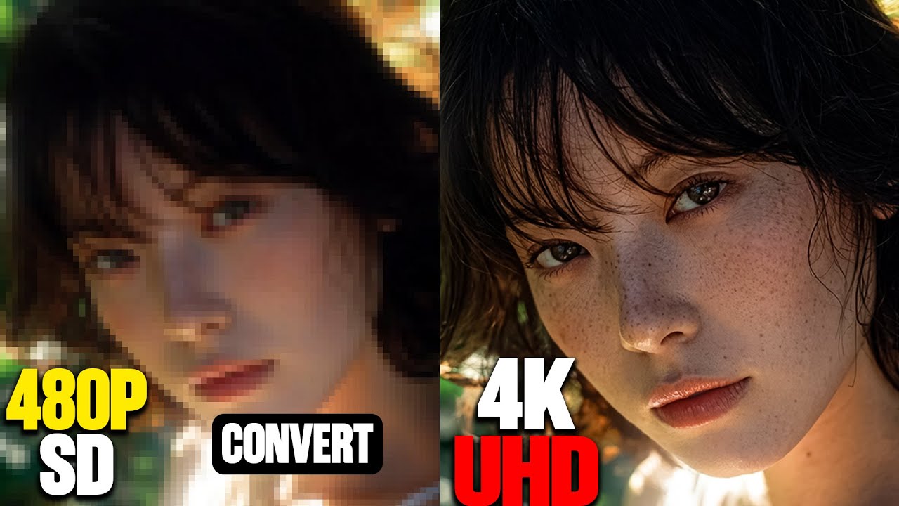 480p to 4K UHD - Most Used Ai video Enhancer Right Now!