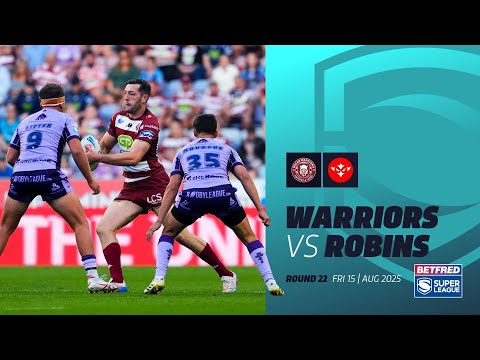 Highlights | Wigan Warriors v Hull KR | 2025 Betfred Super League | Round 22