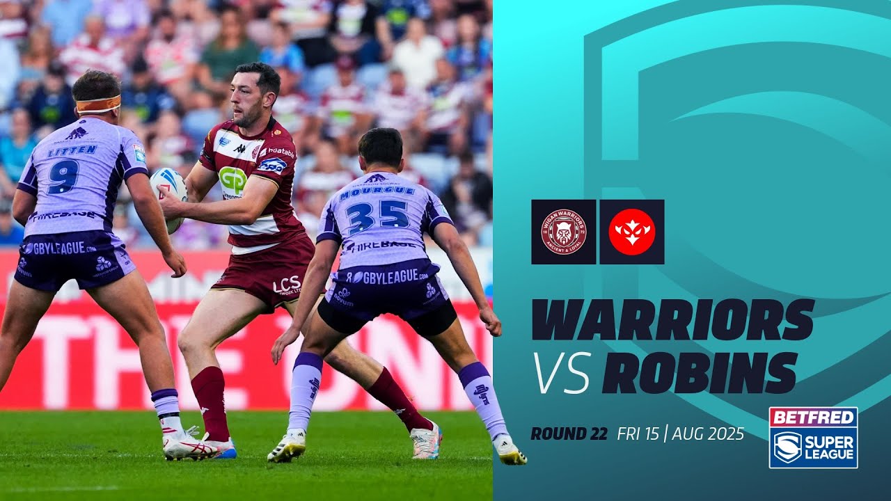 Wigan Warriors vs Hull KR | Exciting Clash in Round 22 of the 2025 Super League 🏉