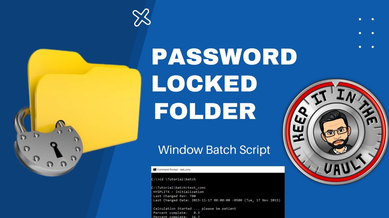 Create a Locked Folder with Batch Script in Windows