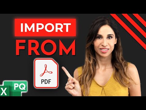 Properly Convert PDF to Excel