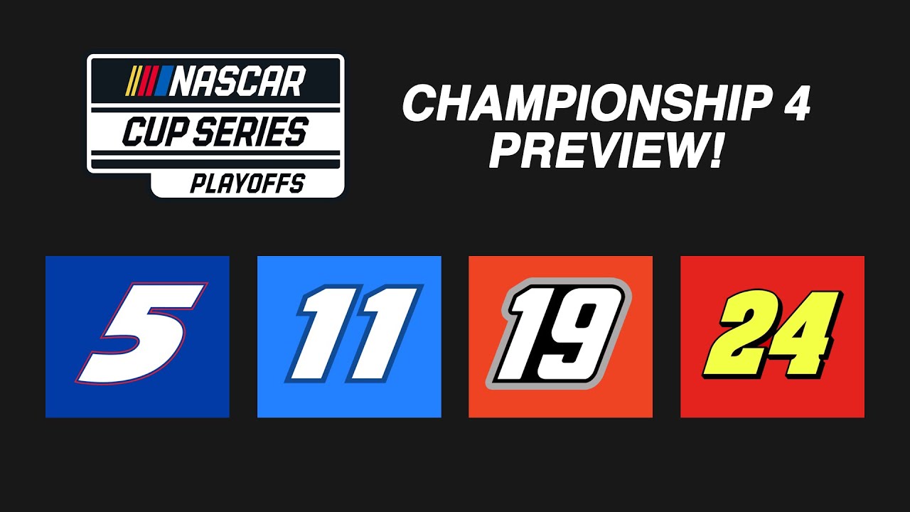 2025 NASCAR Cup Championship 4 Preview 🏁