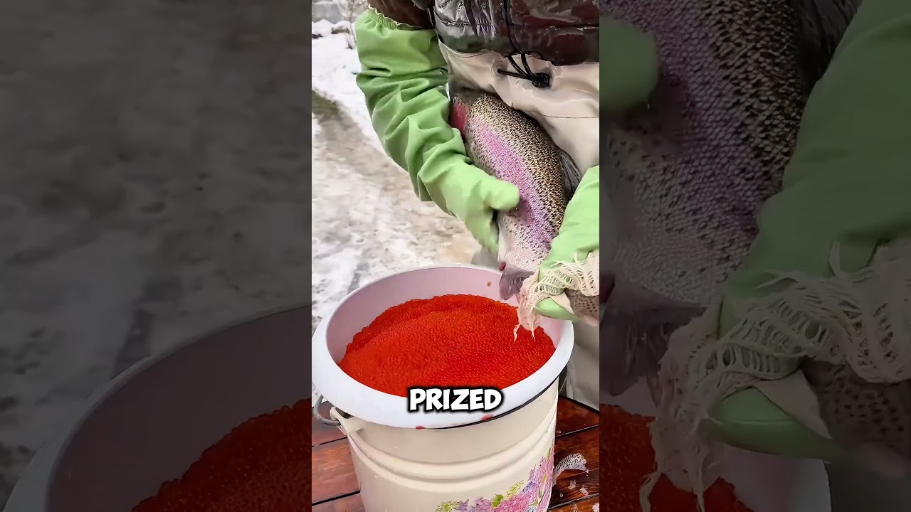 Rainbow Trout Egg Harvesting Process Explained