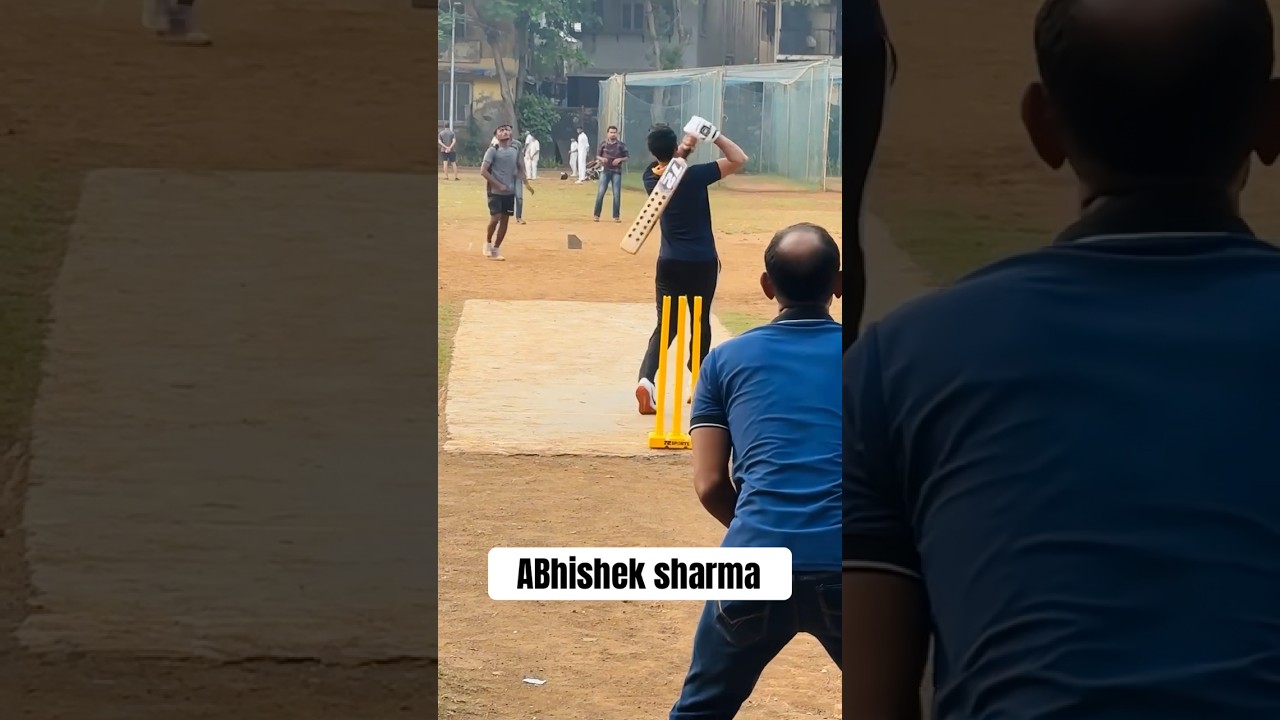 ABHISHEK SHARMA PLAYING TENNIS ! #ipl #abhisheksharma