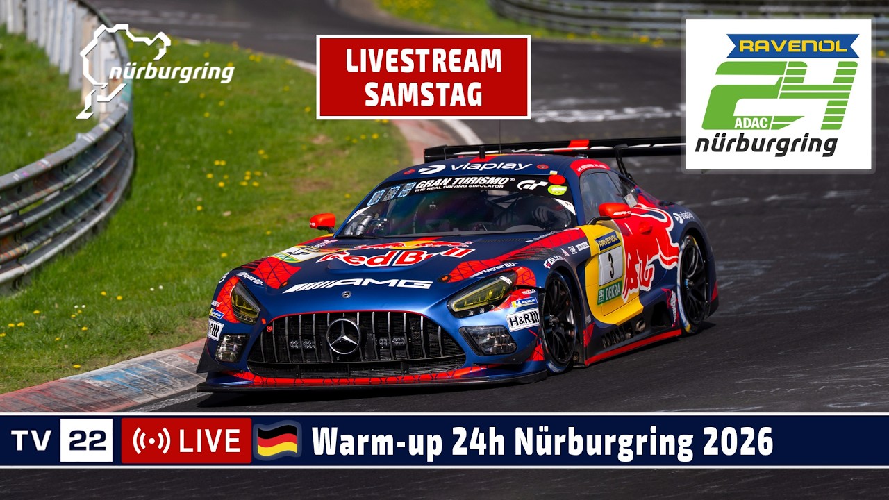 Live Warm-up for 24H Nürburgring 2026 🇩🇪