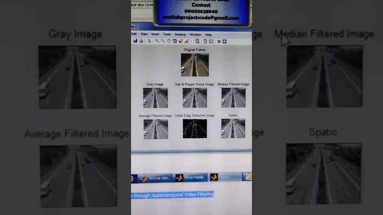 Joint Removal of Random and Fixed-Pattern Noise via Spatiotemporal Video Filtering in MATLAB