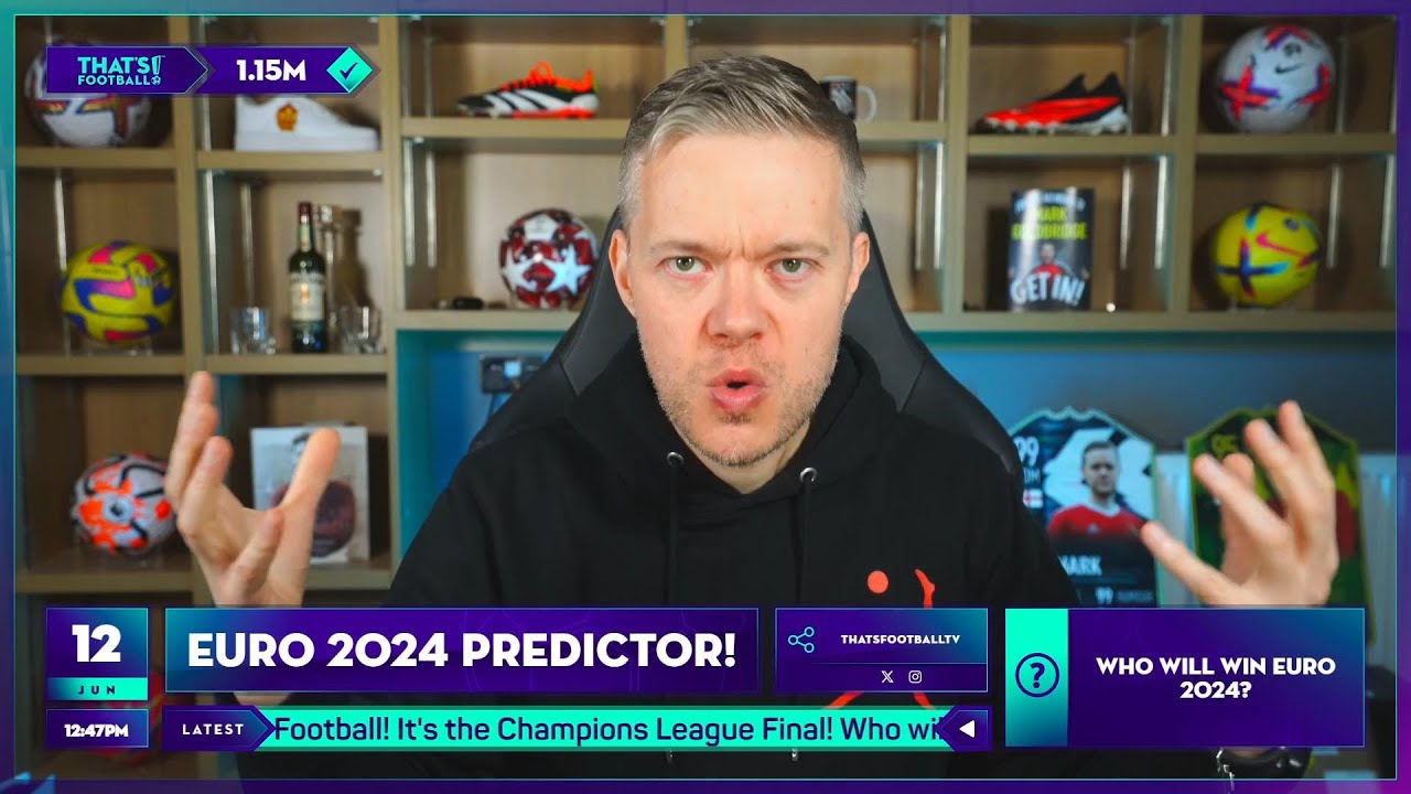 Euro 2024 Predictions with Mark Goldbridge ⚽