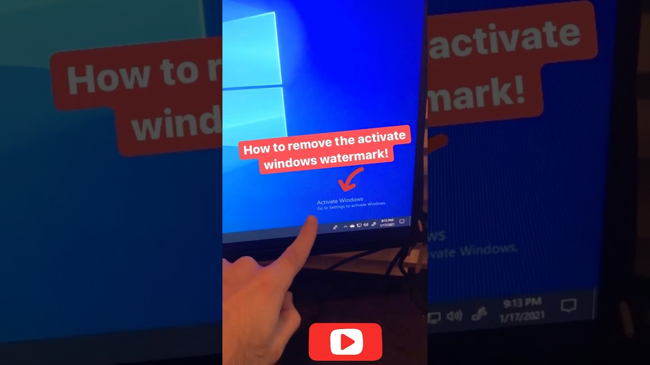 Remove Windows Activation Watermark Easily 🖥️