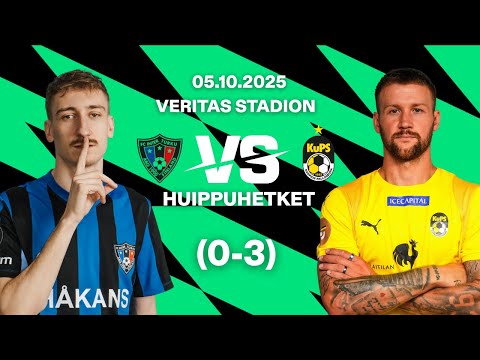 FC Inter vs KuPS – Maalit & Ottelun kohokohdat 05.10.2025 | Veikkausliiga