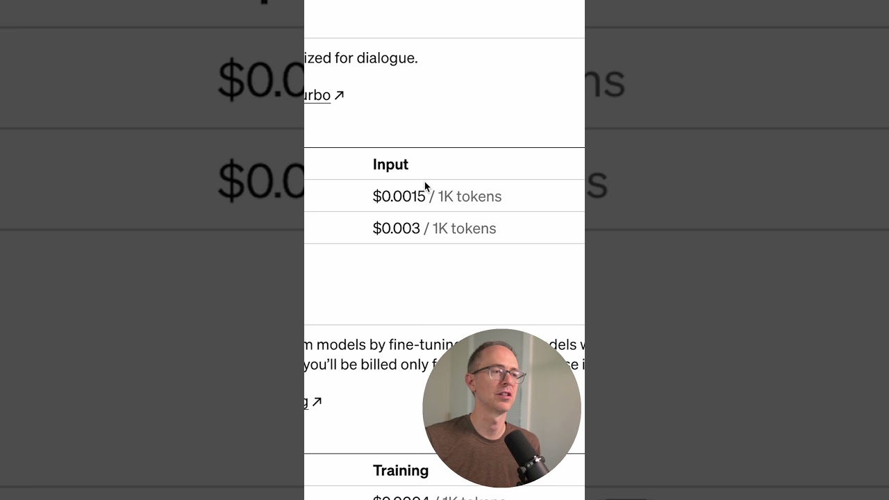 The cost of ChatGPT API usage π°