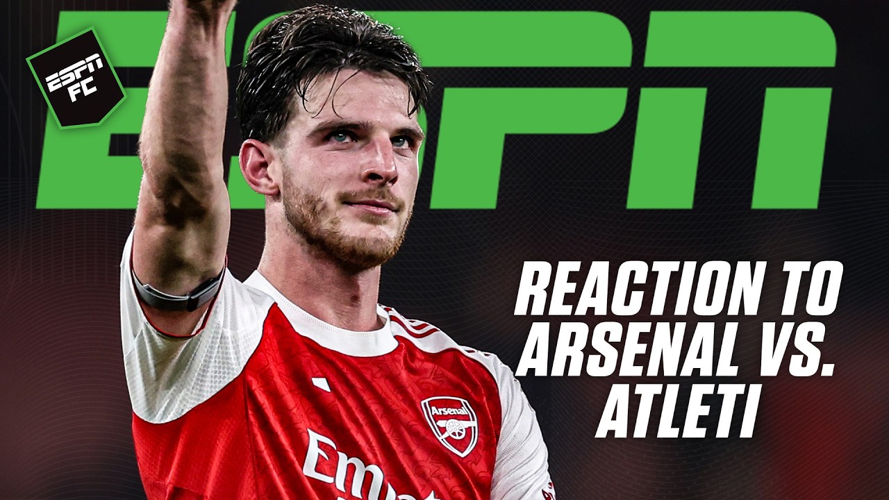 Arsenal Crush Atletico Madrid 4-0 | Stunning Champions League Victory ⚽