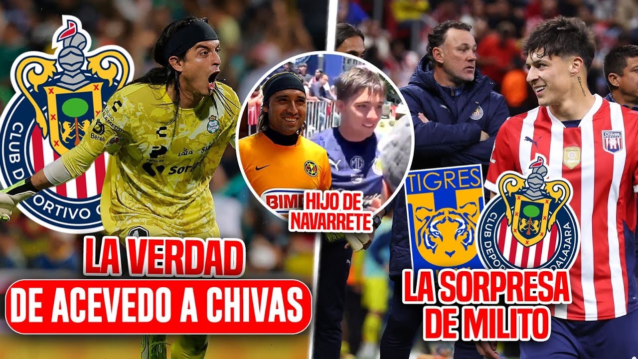 ¿Carlos Acevedo a Chivas? Últimas Noticias ⚽