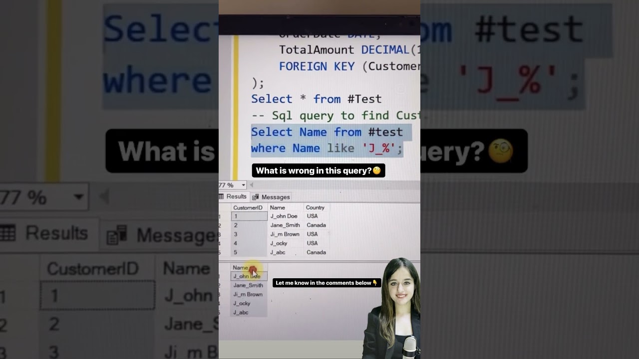SQL Trick: Escape Wild Characters Easily 🛡️